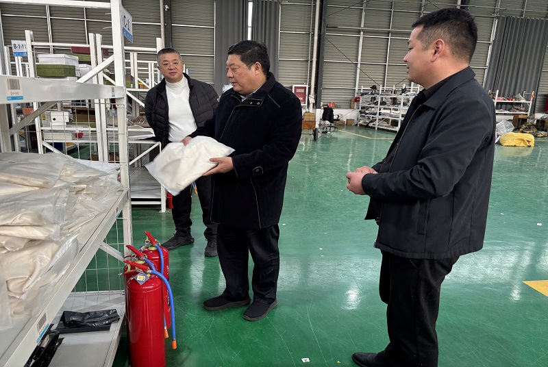 邳州市政協領導走訪調研電商委員企業
