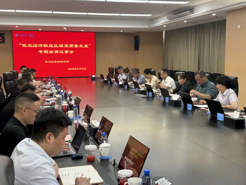 云龍區政協專題協商共繪低空經濟發展新藍圖