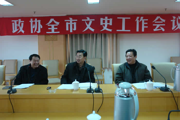 全市政協文史工作會議召開