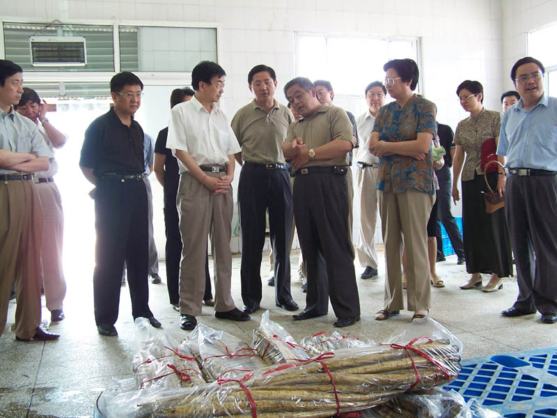 徐州市政協副主席高之均到新沂市視察