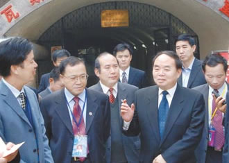國家教育部部長周濟來徐考察