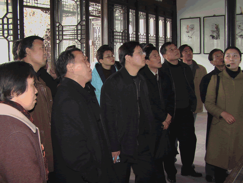 市政協機關黨員干部赴淮安參觀總理紀念館