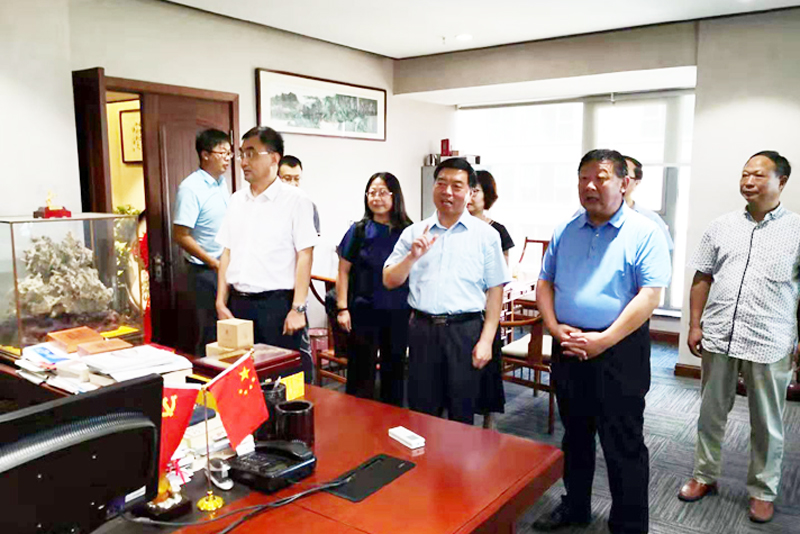 安陽市政協來我市學習考察發揮行業協會商會作用情況