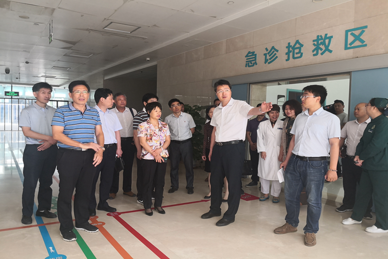 市政協(xié)視察我市部分公立醫(yī)院新院運營情況