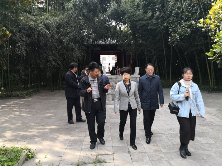文化文史委組織委員視察睢寧古邳歷史文化遺存保護利用情況