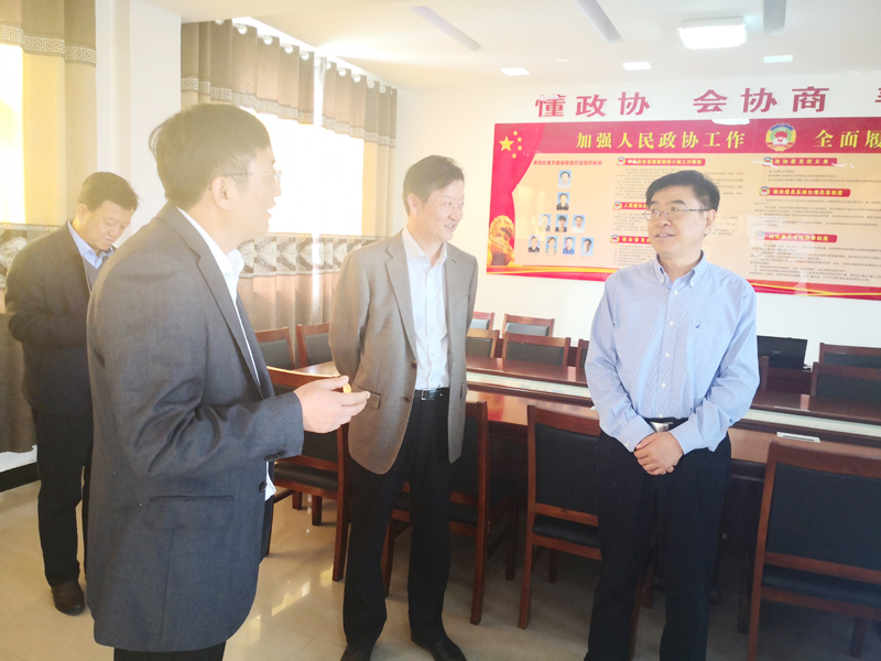 市政協調研沛縣基層協商民主建設情況