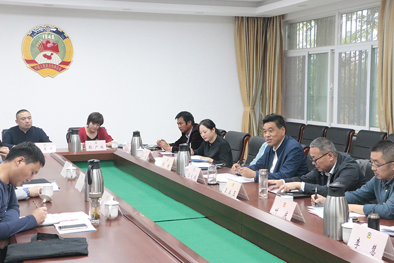 銅山區政協就農村人居環境治理開展專題視察