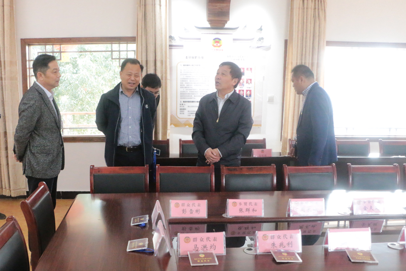 通州區政協考察組來銅考察基層協商民主建設工作