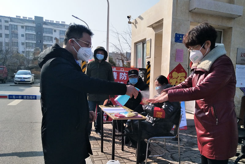 疫情狙擊戰賈汪政協在行動