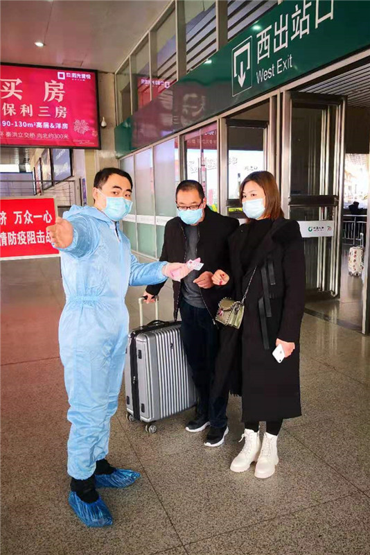徐州市政協機關黨員奮戰疫情防控第一線