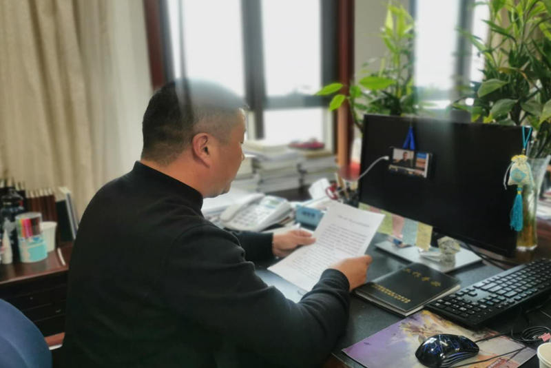 市政協(xié)組織馬莊村黨委第一書記參加省政協(xié)專題協(xié)商會視頻發(fā)言