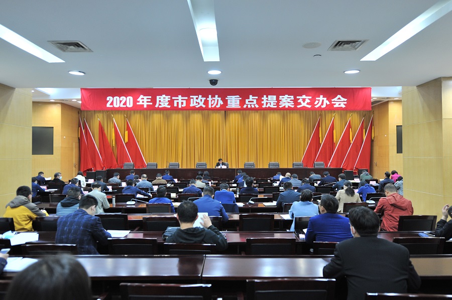 市政協召開2020年度重點提案交辦會