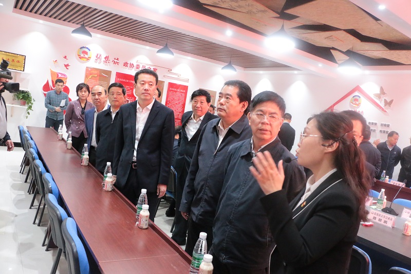 鎮江市政協主席李國忠一行來銅考察基層協商民主建設工作