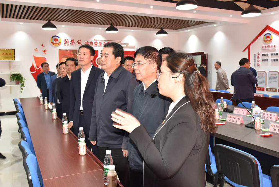 鎮江市政協來徐考察基層協商民主建設