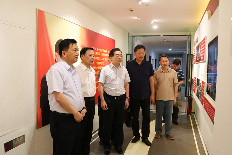 安徽省淮北市政協(xié)來我市學(xué)習(xí)考察