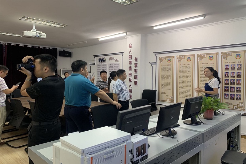 江西橫峰縣政協(xié)來云龍考察基層協(xié)商民主工作