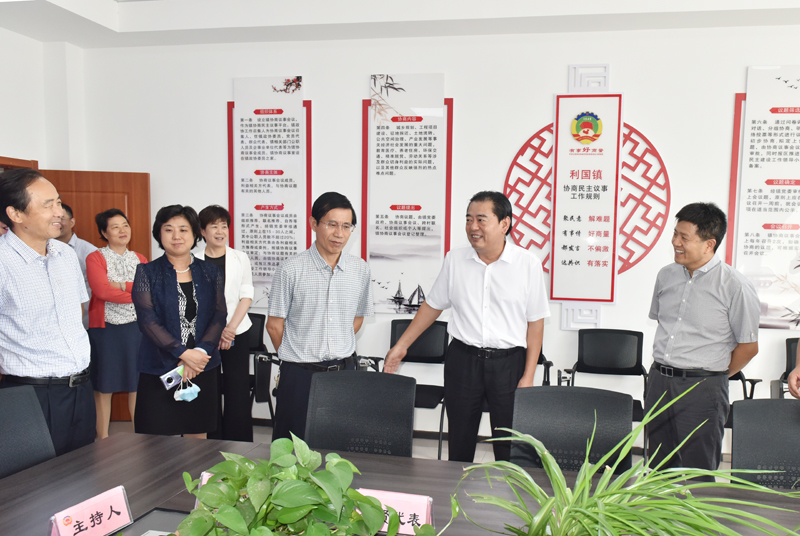 住徐省政協(xié)委員赴銅山區(qū)視察 王安順參加