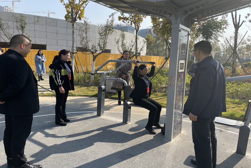 云龍區政協對我區公共體育設施及 全民健身工作進行專題調研
