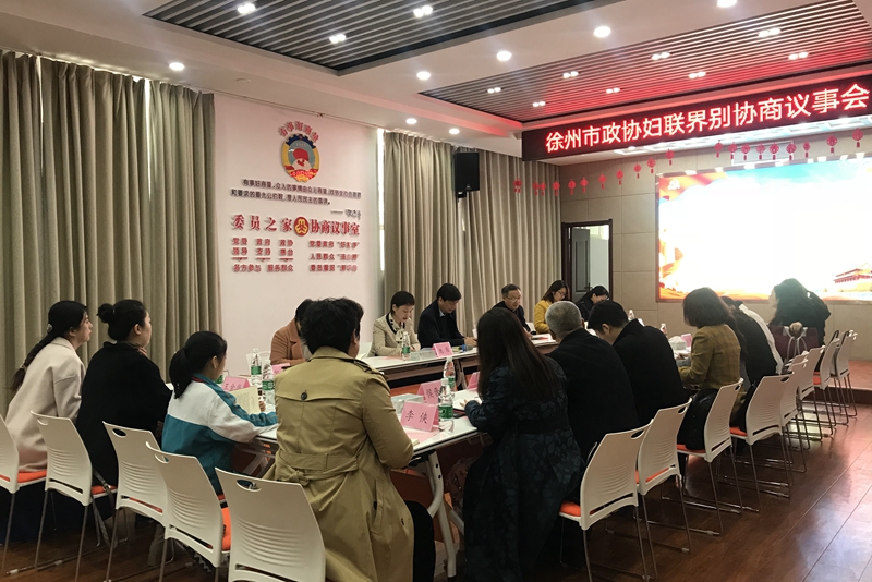 市政協婦聯界別開展協商議事活動