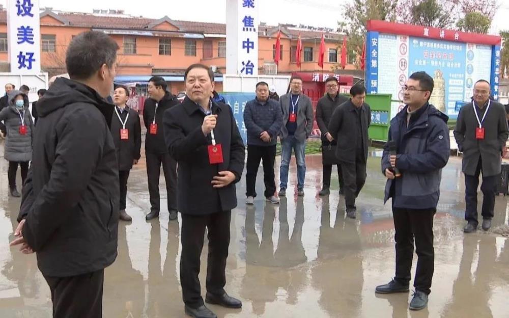 睢寧政協主席會議視察縣高鐵商務區建設工作