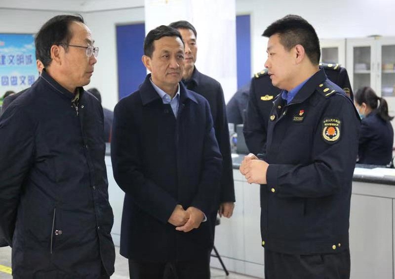 盱眙縣政協(xié)來邳考察市容環(huán)境常態(tài)化管理工作