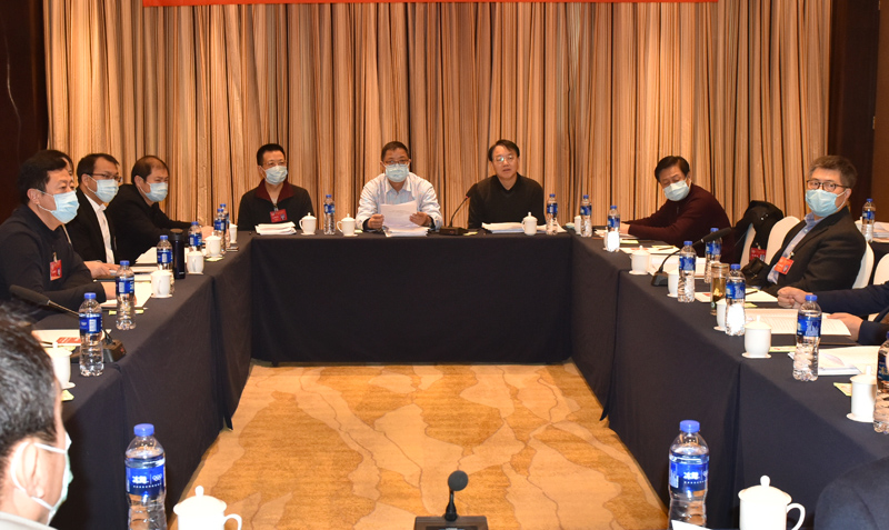 凝聚共識 建言獻策——市政協委員分組討論政府工作報告及其他有關報告
