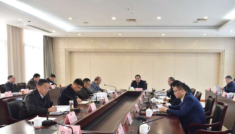 市政協(xié)黨組（擴大）會議傳達(dá)學(xué)習(xí)省兩會精神