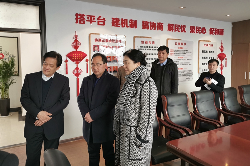 安徽省淮北市政協調研組來我市考察