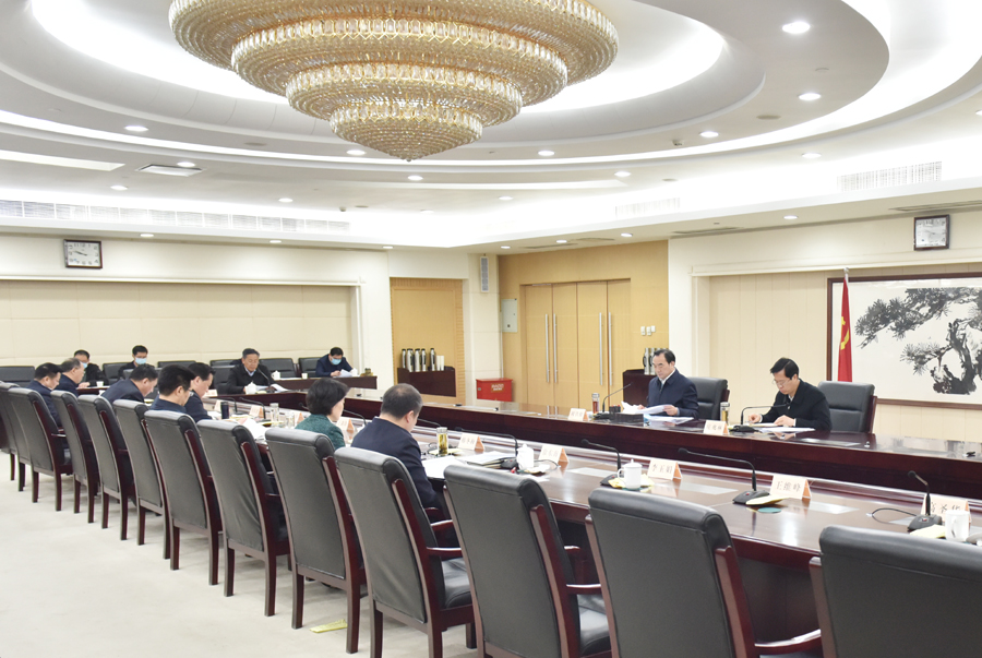 市委常委會專題研究《關于深入推進2021年全市“有事好商量”協商議事工作的實施意見》