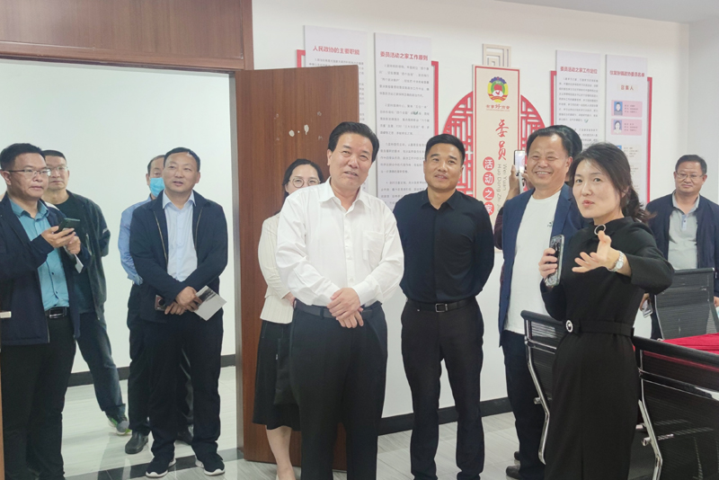 河南省鶴壁市政協來徐 考察“有事好商量”協商議事工作