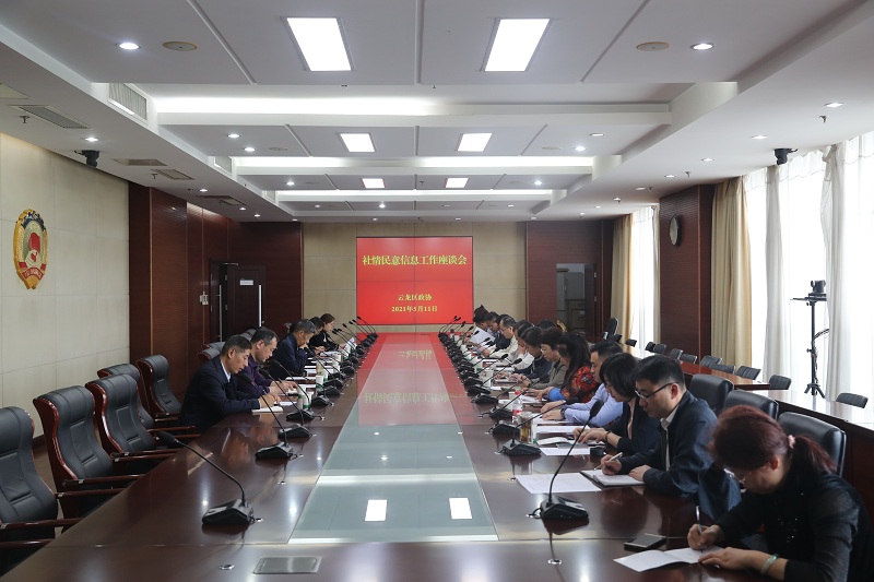 云龍區(qū)政協(xié)召開反映社情民意信息工作座談會(huì)