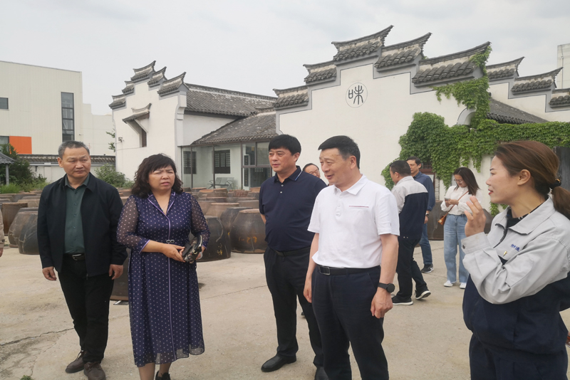 河南省漯河市政協來我市學習考察食品產業發展情況