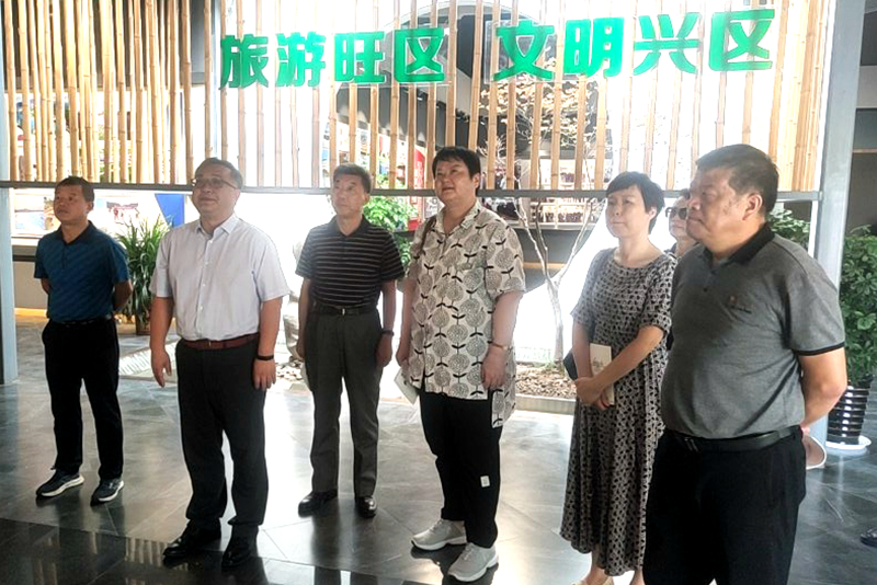 福建省南平市政協(xié)來徐考察