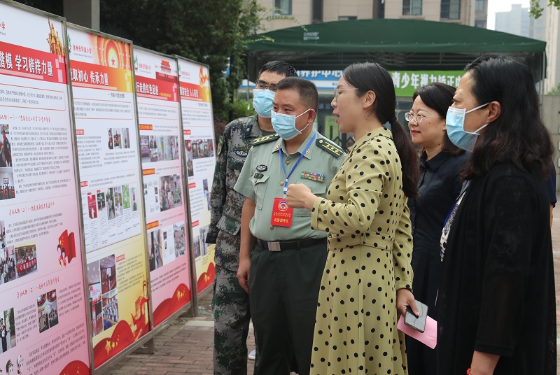 云龍區領導周林、孫雅琴調研督辦重點提案