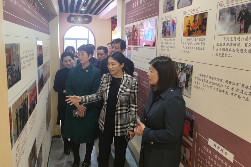 市政協副主席張耀環調研指導奎山街道文明城市創建工作