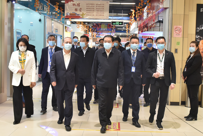 市政協主席王安順深入包掛聯系點調研文明城市創建工作