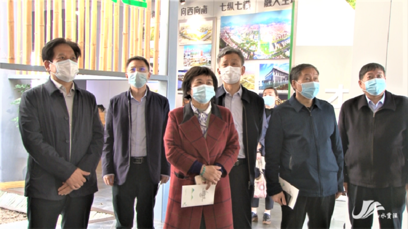 湖北省政協來賈考察