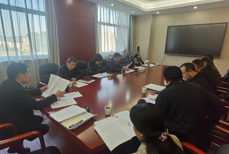 云龍區(qū)政協(xié)召開(kāi)主席會(huì)議審議專題調(diào)研報(bào)告