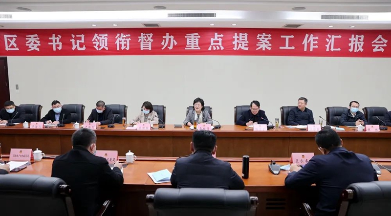 銅山區(qū)委書記龔維芳領(lǐng)銜督辦重點提案
