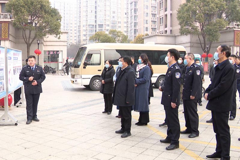 睢寧政協(xié)組織開展推進(jìn)“平安睢寧”建設(shè)主席視察活動