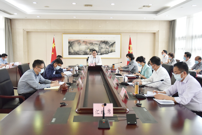 市政協召開委室主任座談會 王強主持并講話