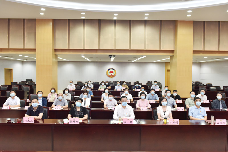 市政協收聽收看省政協“喜迎二十大 同心跟黨走”讀書分享會 王強參加徐州分會場