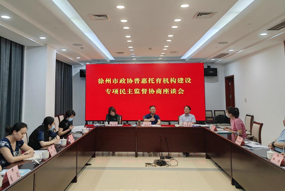 市政協召開普惠托育機構建設專項民主監督協商座談會