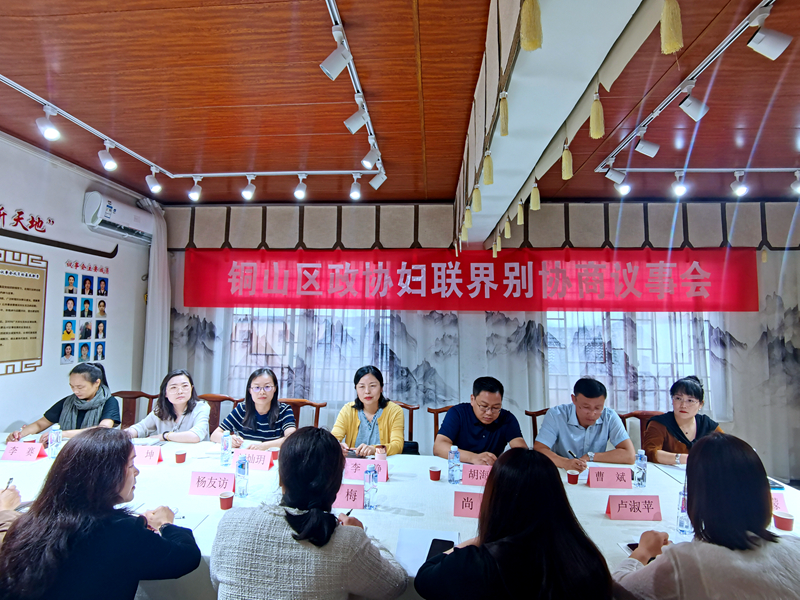 協商議事助力困境兒童救助工作——銅山區政協婦聯界開展界別協商議事活動