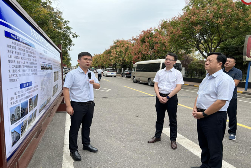 沛縣政協開展全縣雨污分流管網建設推進情況專題視察