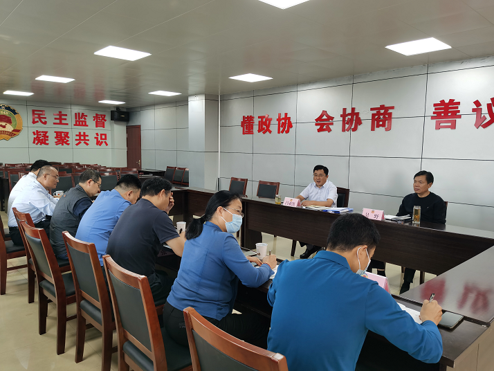 睢寧政協召開“強化委員責任擔當、強化協商能力建設”理論協商座談會議