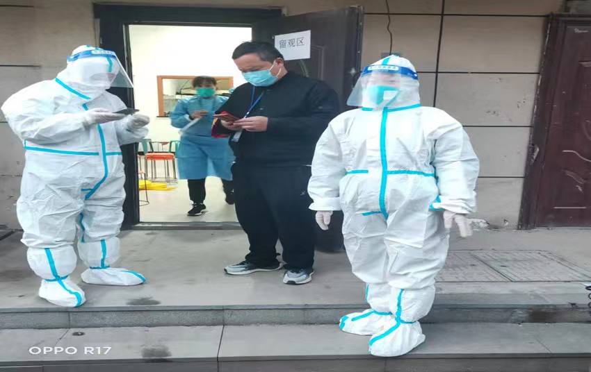 以強烈責任擔當投身疫情防控 以具體實際行動貫徹黨的二十大精神