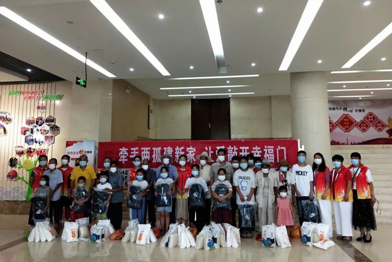 牽手兩孤建新家 讓愛敲開文明花——沛縣委員單位志愿服務項目獲省一等獎