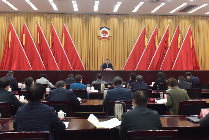 王強向全市政協(xié)系統(tǒng)宣講黨的二十大精神