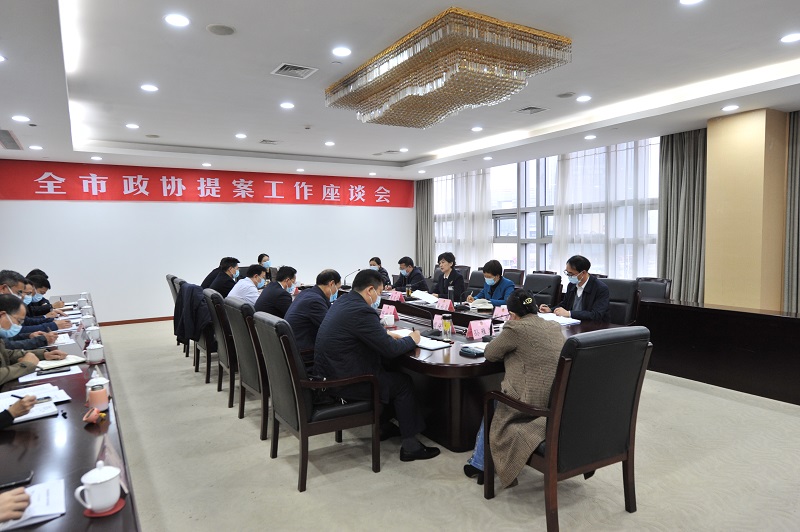 市政協(xié)召開全市政協(xié)提案工作座談會